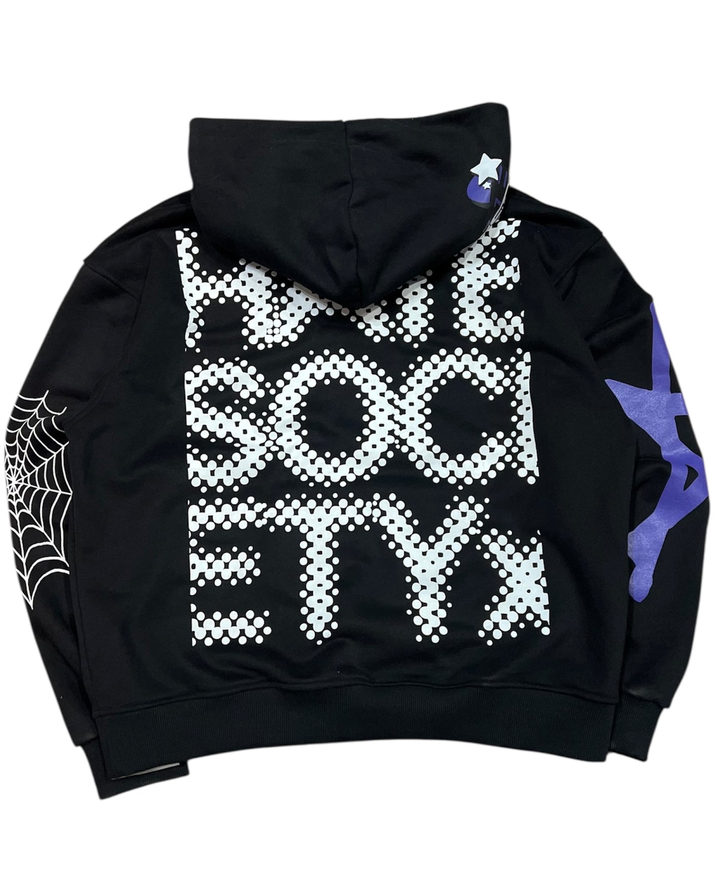 HATESOCIETY “CRASHOUT” HOODIE PURPLE