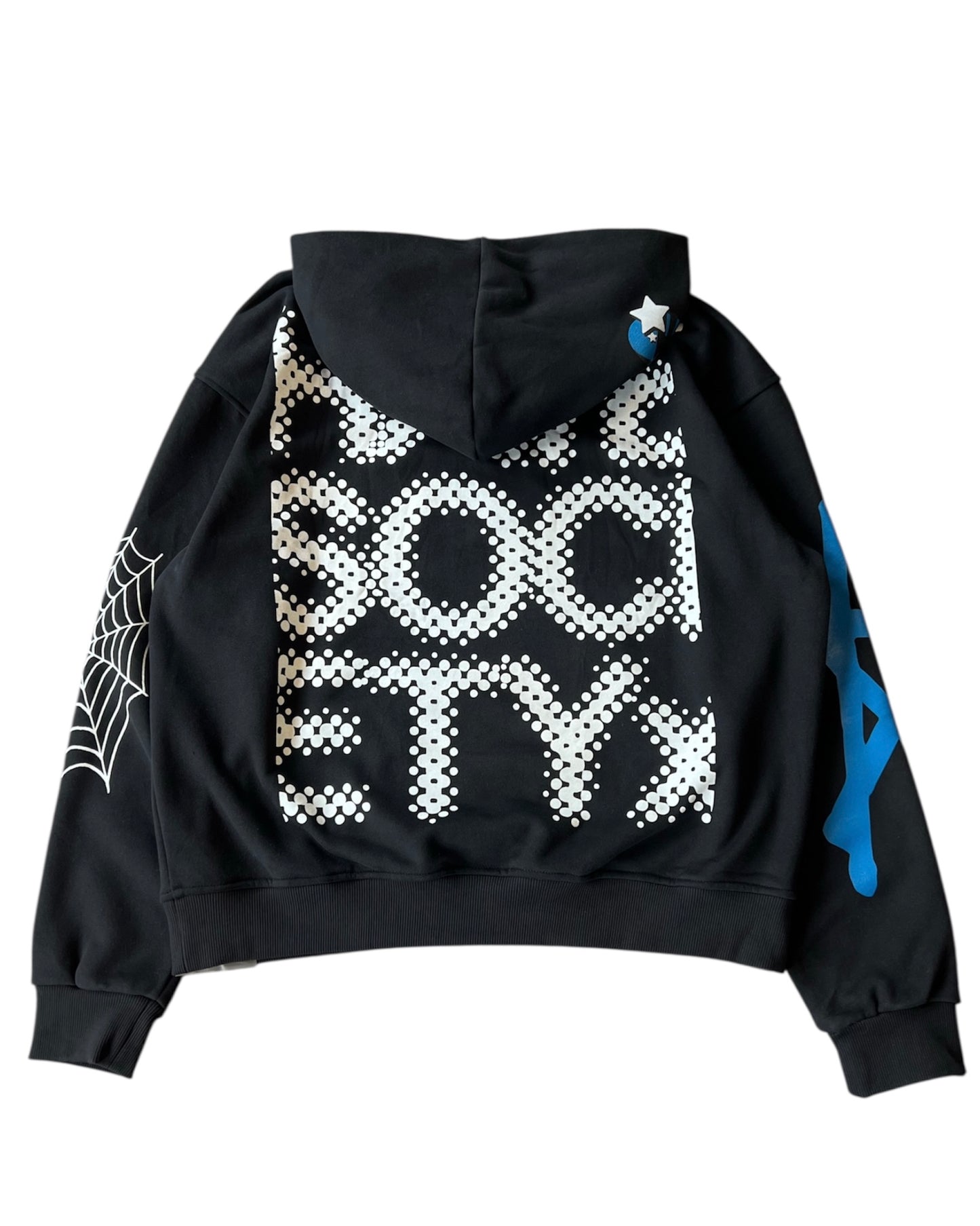 HATESOCIETY “RUNNIT” HOODIE BLUE