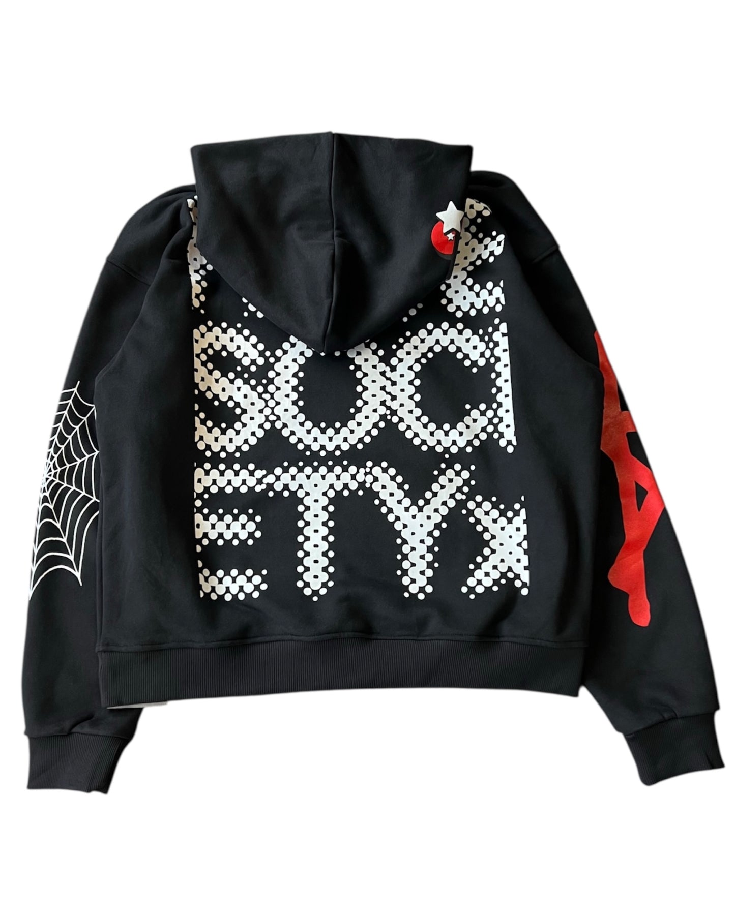 HATESOCIETY “RUNNIT” HOODIE RED