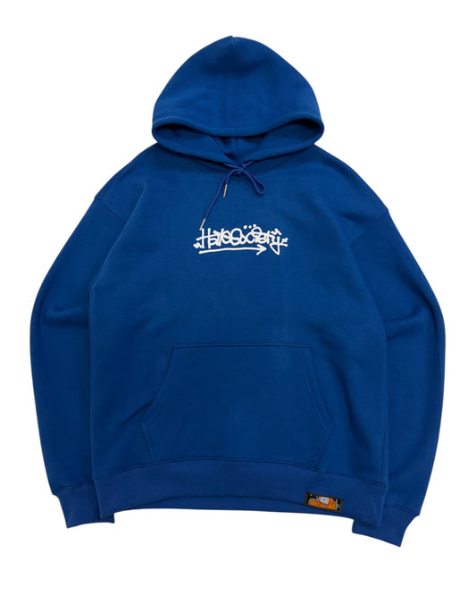 HATESOCIETY OG LOGO ROYAL BLUE