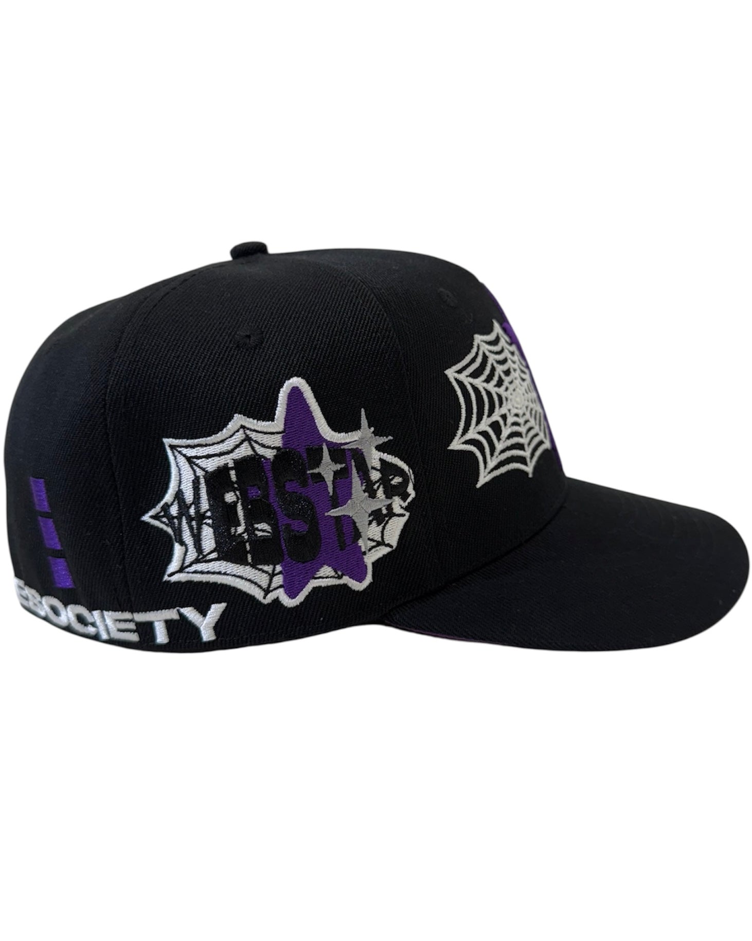 WEBSTAR FITTED CAPS Purple
