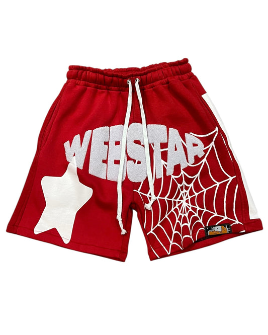 WEBSTAR SHORTS RED