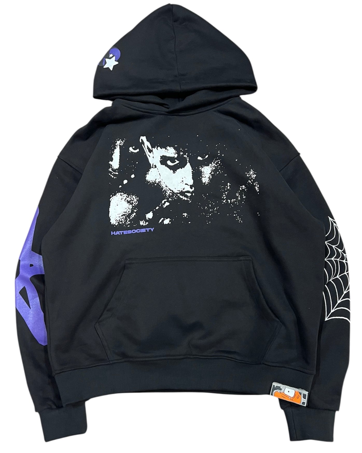 HATESOCIETY “CRASHOUT” HOODIE PURPLE