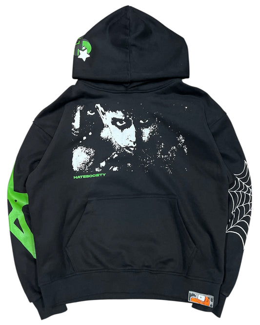 HATESOCIETY “CRASHOUT” HOODIE GREEN