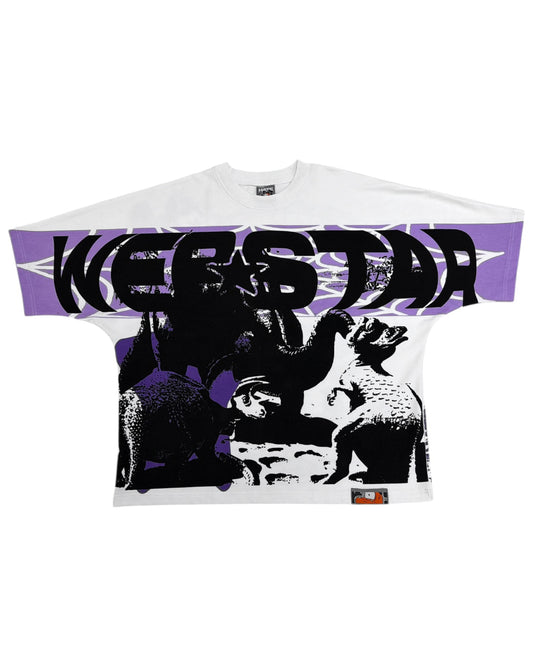 WEBSTAR “DINO” TEES PURPLE