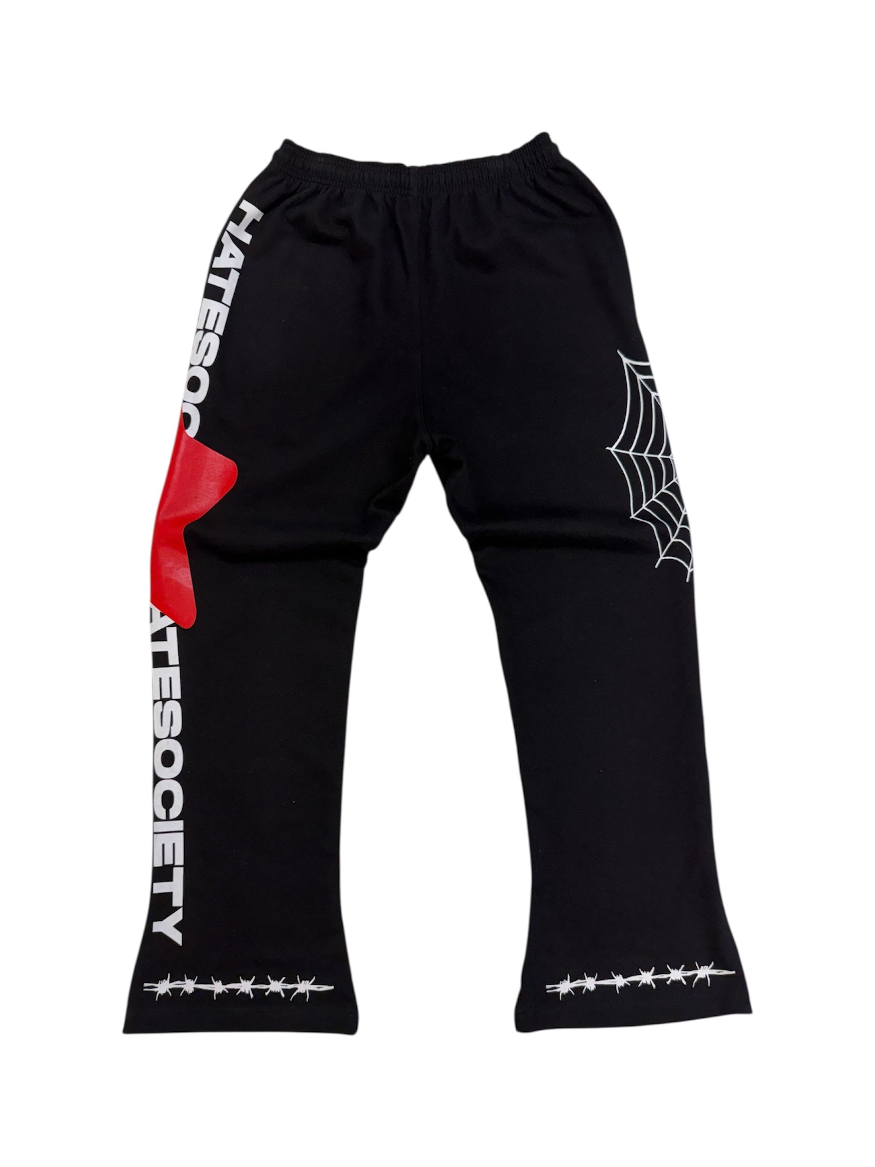 HATESOCIETY “SIGNATURE” SWEATPANTS RED