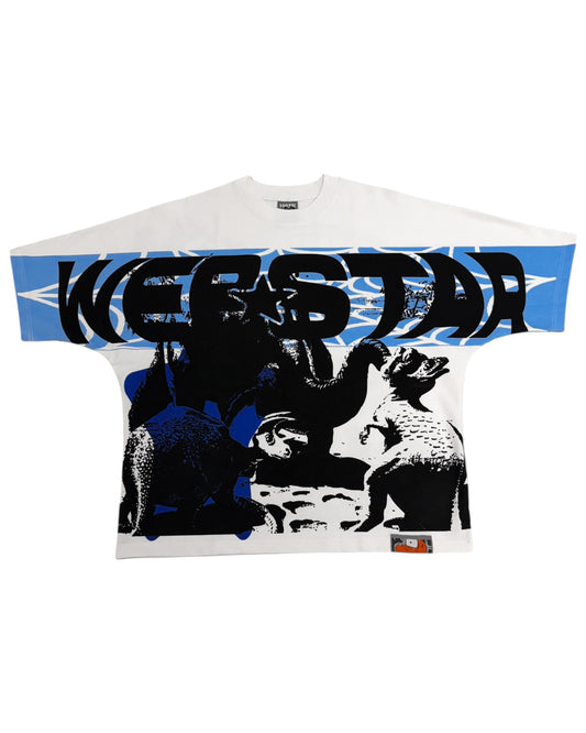 WEBSTAR “DINO” TEES BLUE