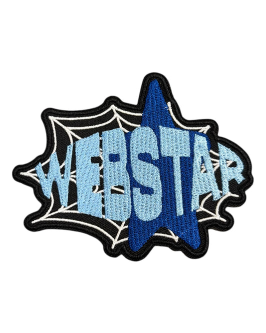 WEBSTAR VELCRO PATCH BLUE