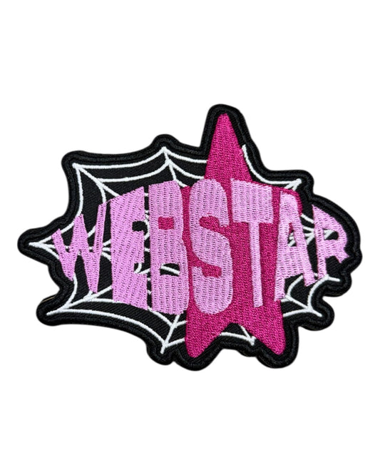 WEBSTAR VELCRO PATCH PINK
