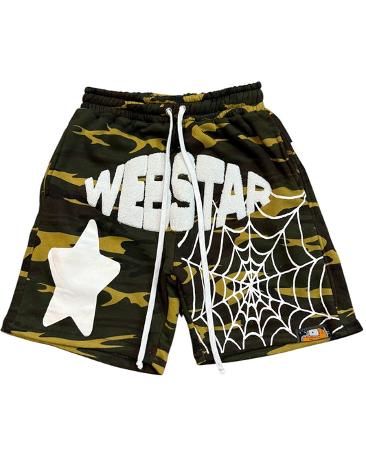 WEBSTAR SHORTS GREEN CAMO