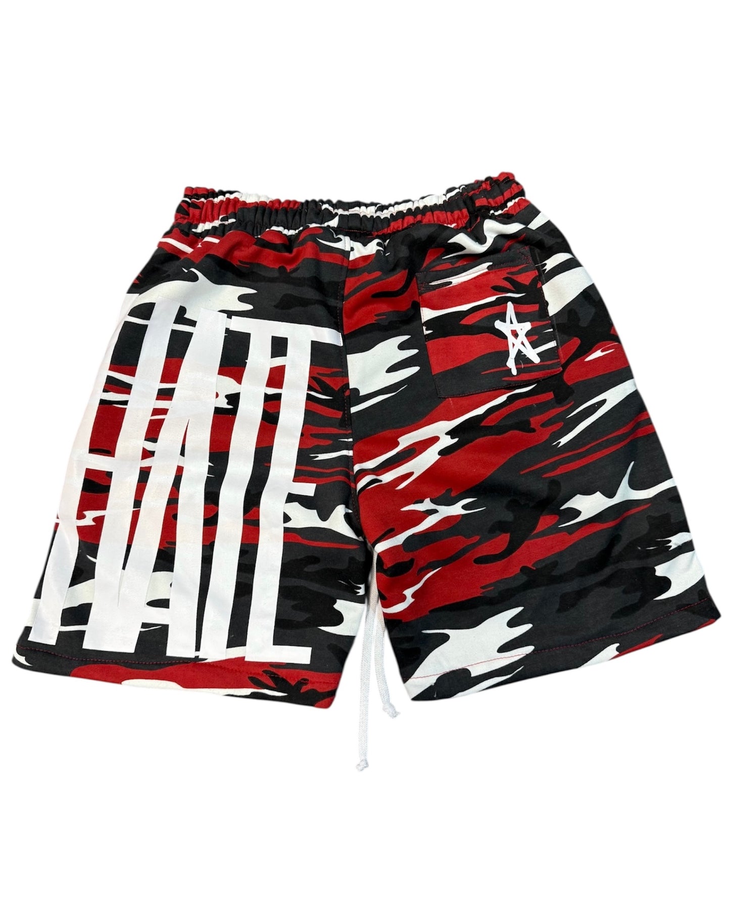 WEBSTAR SHORTS RED CAMO