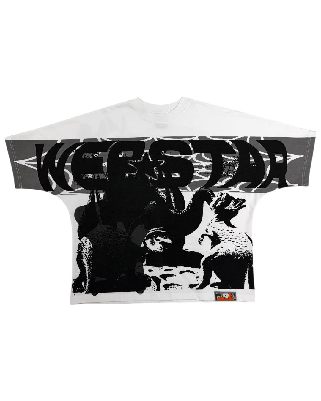 WEBSTAR “DINO” TEES GREY