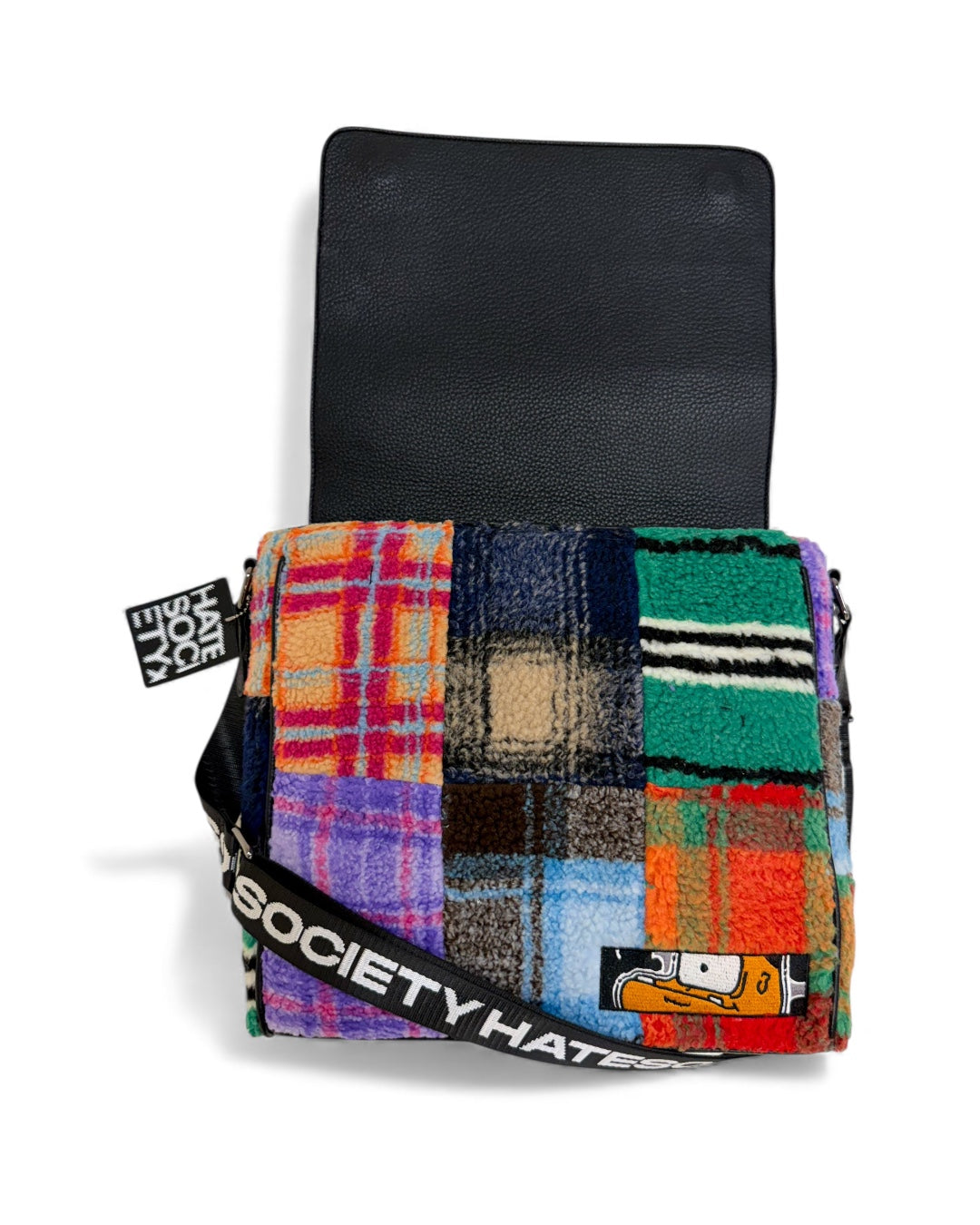 WEBSTAR TRAPTOP SIDE BAG MULTICOLOR SHERPA