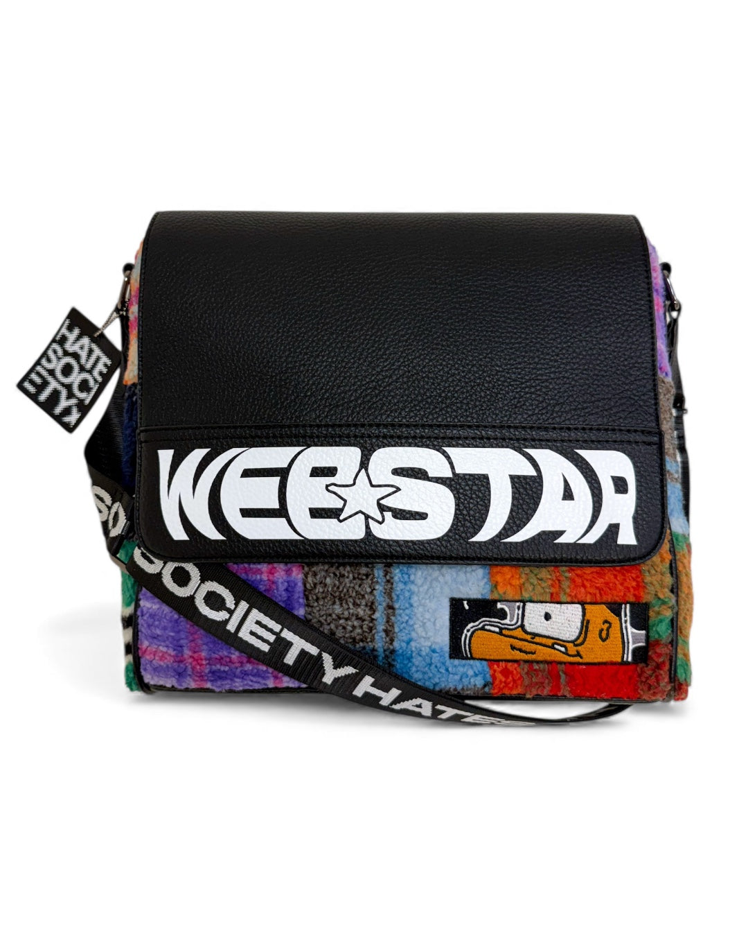 WEBSTAR TRAPTOP SIDE BAG MULTICOLOR SHERPA